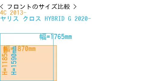 #4C 2013- + ヤリス クロス HYBRID G 2020-